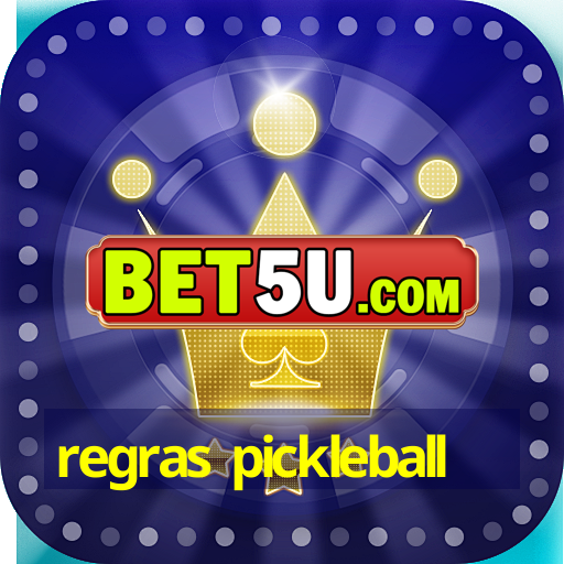 regras pickleball